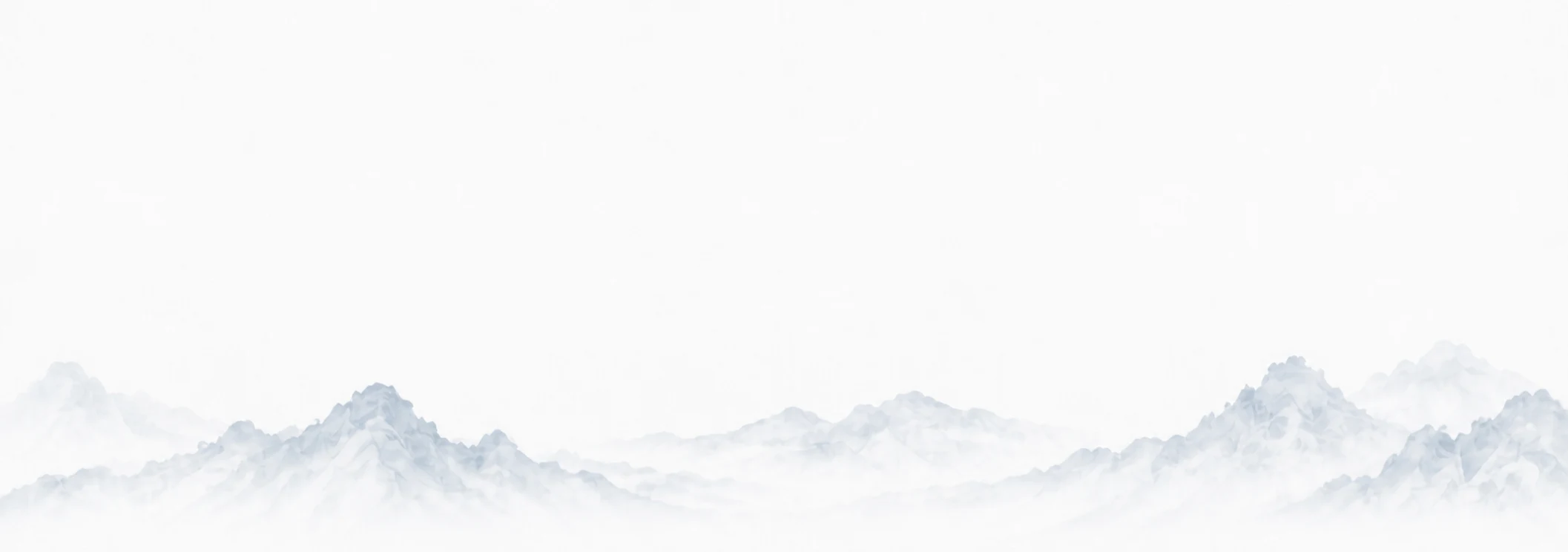 淡墨远山